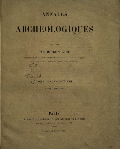 Annales archeologiques