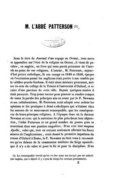 Annales catholiques de Geneve