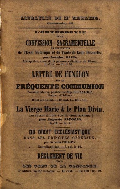 Annales catholiques de Geneve