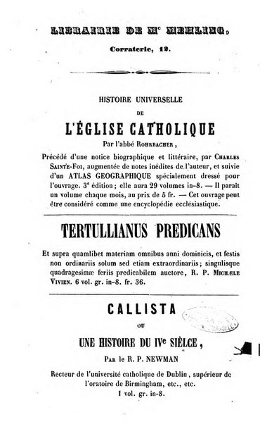 Annales catholiques de Geneve