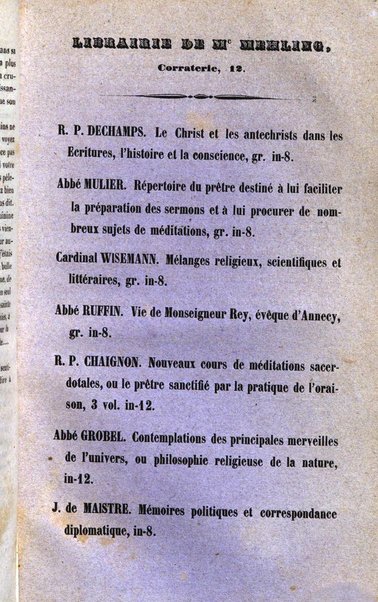 Annales catholiques de Geneve