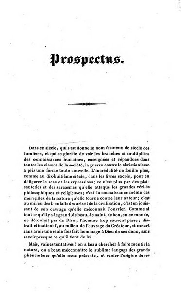 Annales de philosophie chretienne recueil periodique ...