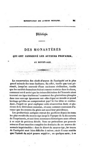 Annales de philosophie chretienne recueil periodique ...