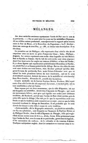 Annales de philosophie chretienne recueil periodique ...