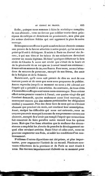 Annales de philosophie chretienne recueil periodique ...