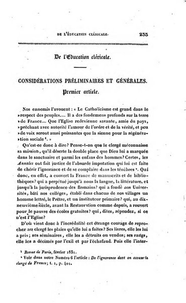 Annales de philosophie chretienne recueil periodique ...