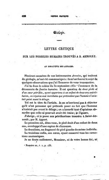 Annales de philosophie chretienne recueil periodique ...