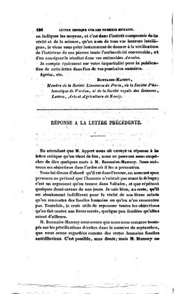 Annales de philosophie chretienne recueil periodique ...