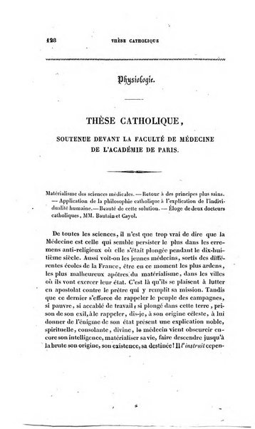 Annales de philosophie chretienne recueil periodique ...