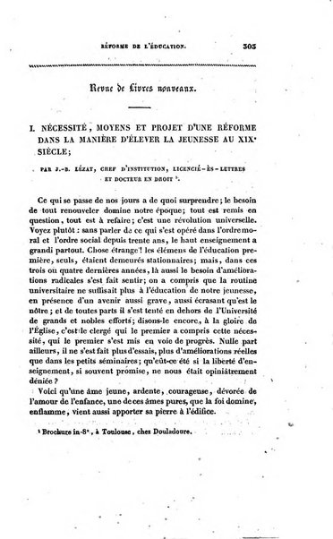 Annales de philosophie chretienne recueil periodique ...