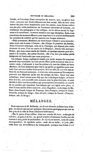 Annales de philosophie chretienne recueil periodique ...