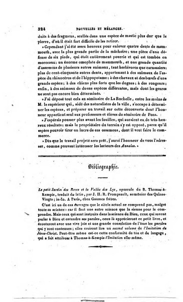 Annales de philosophie chretienne recueil periodique ...