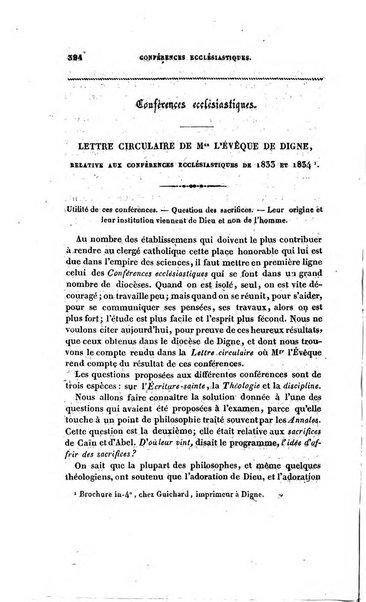 Annales de philosophie chretienne recueil periodique ...