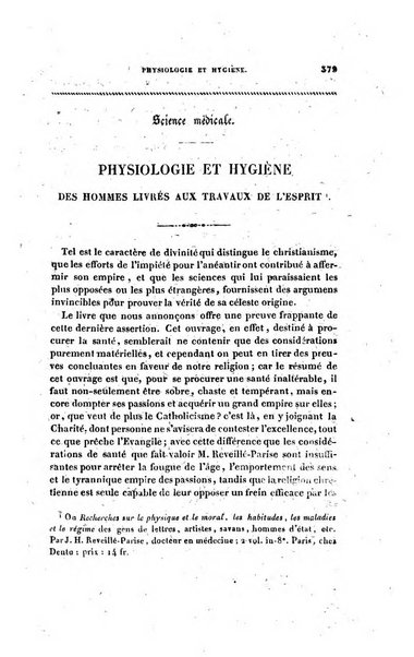 Annales de philosophie chretienne recueil periodique ...