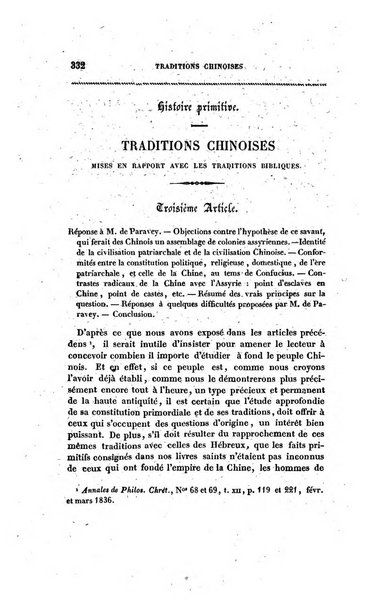 Annales de philosophie chretienne recueil periodique ...