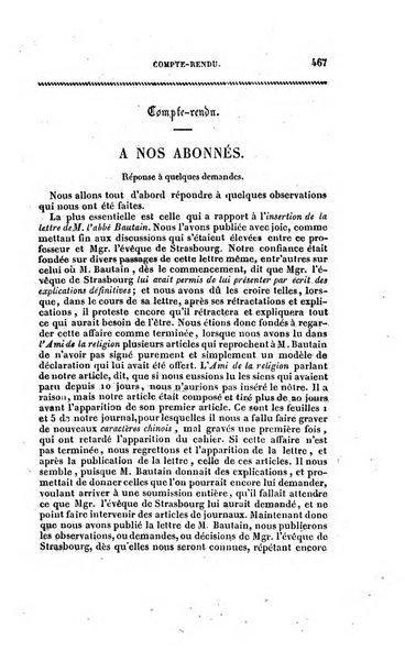 Annales de philosophie chretienne recueil periodique ...