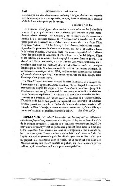 Annales de philosophie chretienne recueil periodique ...