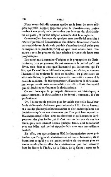 Annales de philosophie chretienne recueil periodique ...