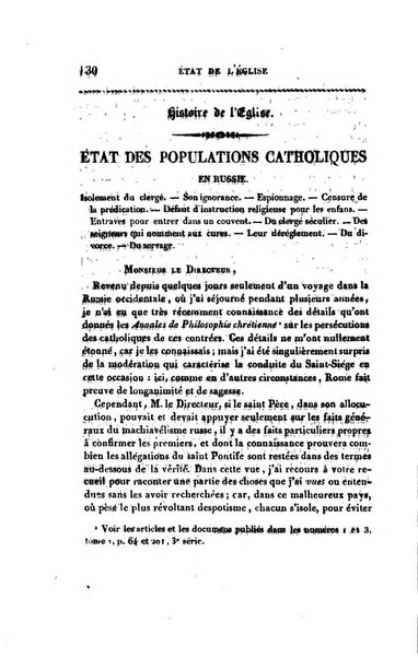 Annales de philosophie chretienne recueil periodique ...