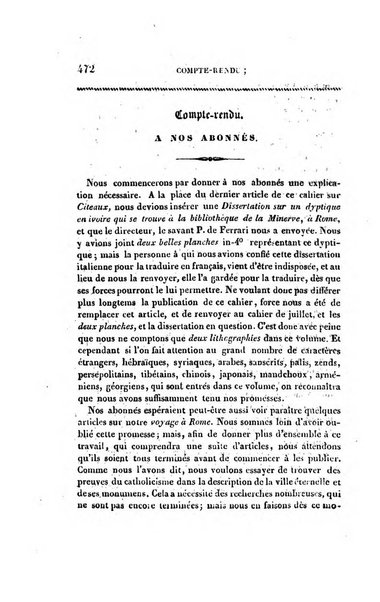 Annales de philosophie chretienne recueil periodique ...