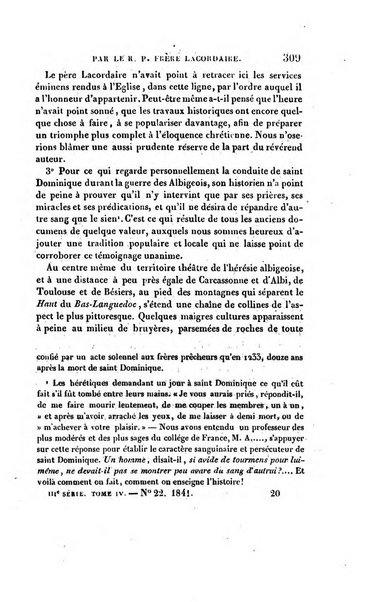 Annales de philosophie chretienne recueil periodique ...