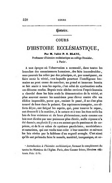 Annales de philosophie chretienne recueil periodique ...