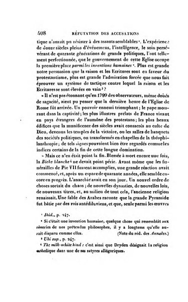 Annales de philosophie chretienne recueil periodique ...