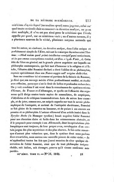 Annales de philosophie chretienne recueil periodique ...