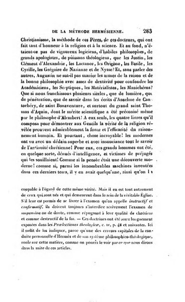 Annales de philosophie chretienne recueil periodique ...