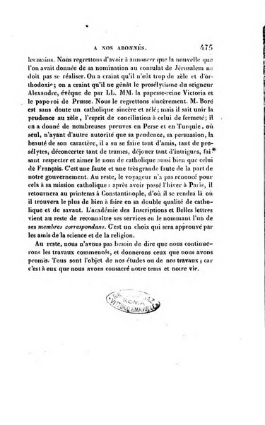 Annales de philosophie chretienne recueil periodique ...