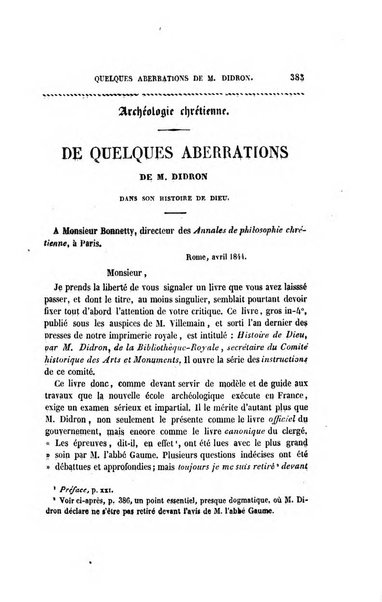 Annales de philosophie chretienne recueil periodique ...