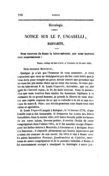 Annales de philosophie chretienne recueil periodique ...