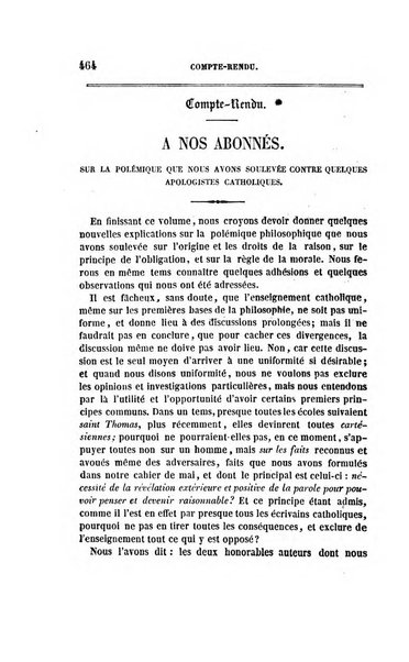 Annales de philosophie chretienne recueil periodique ...