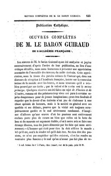 Annales de philosophie chretienne recueil periodique ...