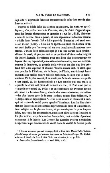 Annales de philosophie chretienne recueil periodique ...