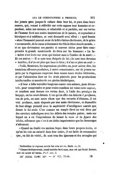 Annales de philosophie chretienne recueil periodique ...