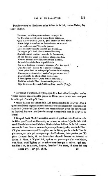 Annales de philosophie chretienne recueil periodique ...