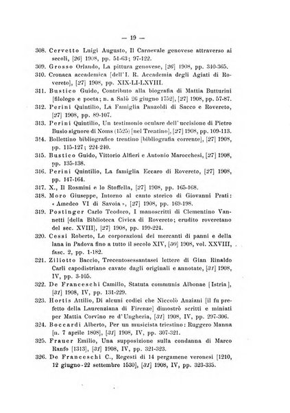 Annuario bibliografico della storia d'Italia dal sec. 4. dell'era volgare ai giorni nostri