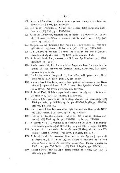 Annuario bibliografico della storia d'Italia dal sec. 4. dell'era volgare ai giorni nostri