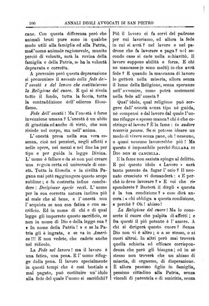 Annali degli avvocati di San Pietro periodico religioso, scientifico, legale