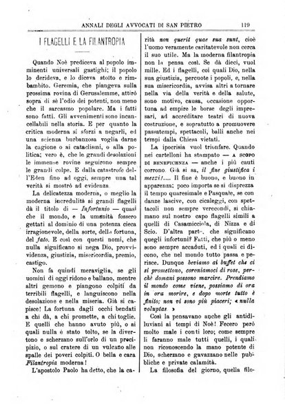 Annali degli avvocati di San Pietro periodico religioso, scientifico, legale