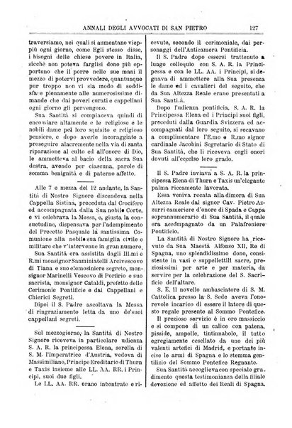 Annali degli avvocati di San Pietro periodico religioso, scientifico, legale