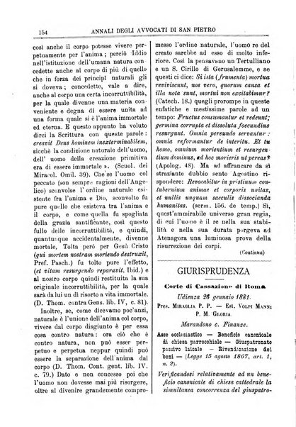 Annali degli avvocati di San Pietro periodico religioso, scientifico, legale