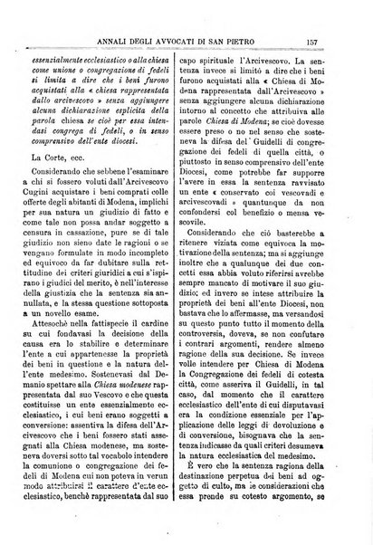 Annali degli avvocati di San Pietro periodico religioso, scientifico, legale