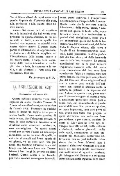 Annali degli avvocati di San Pietro periodico religioso, scientifico, legale