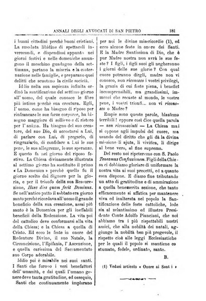 Annali degli avvocati di San Pietro periodico religioso, scientifico, legale