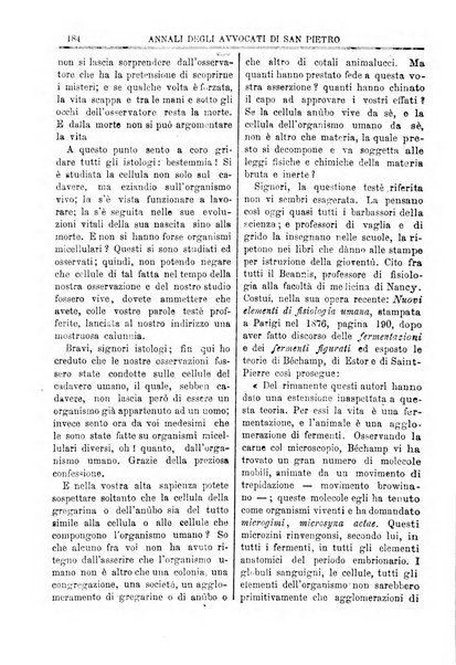 Annali degli avvocati di San Pietro periodico religioso, scientifico, legale