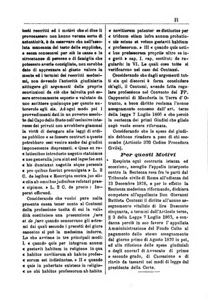 Annali degli avvocati di San Pietro periodico religioso, scientifico, legale