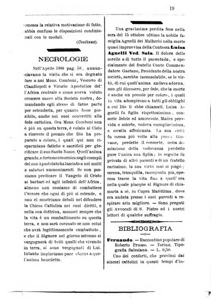 Annali degli avvocati di San Pietro periodico religioso, scientifico, legale