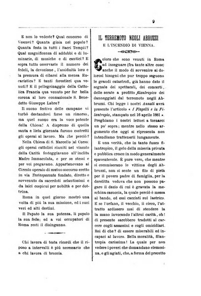 Annali degli avvocati di San Pietro periodico religioso, scientifico, legale